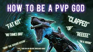 HOW TO BE A PVP GOD!!!! Ark Survival Evolved