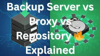Backup Server, Proxy & Repository Explained | Veeam Backup & Replication Basics