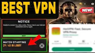 BEST AUSTRALIA SERVER VPN FOR [ WARZONE MOBILE ]  SOLVE MATCH STARTING ISSUE