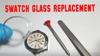how to replace glass on swatch watch