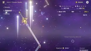 Cinnabar Spindle 2nd Ascension | Genshin Impact v2.3