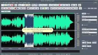 How to trim audio files with Dexster Audio Editor