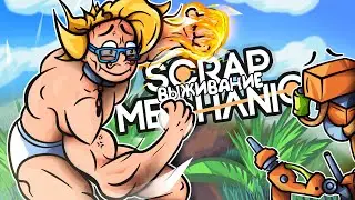 Вот как надо уничтожать роботов! | Монтаж | Выживание в Scrap Mechanic