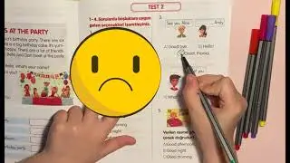 2. Sınıf İngilizce 2.Ünite Değerlendirme