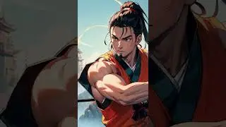 #shorts  💥 💯🤩 Martial Arts: Estilo de ilustración digital💥 💯🤩 #hamhams #anime #vtuber #ilustration