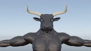 Bull Centaur Texturing And Quick WIP Update | Blender 3.6 Character Tutorial
