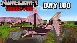 100 Days On Hardcore Minecraft Floating Islands!