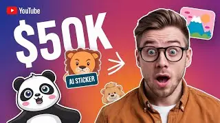 Made $50k Selling Stickers Online! The Easiest Side Hustle
