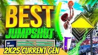 BEST JUMPSHOTS on 2K25 CURRENT GEN (ALL BUILDS + 3PT RATINGS)