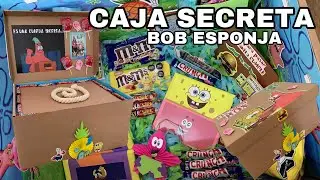 CAJA SECRETA DE BOB ESPONJA | THE SECRET BOX | SPONGE BOB PARA REGALO DIY