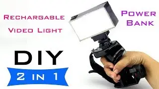 How To Make DIY Led Light Panel For Video Recording & Photography