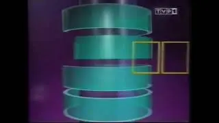 Программа передач и конец эфира (TVP 1 Польша, 12.03.1995)