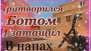 Демка в напарниках| Притворился ботом, а потом затащил|Напарники Standoff 2