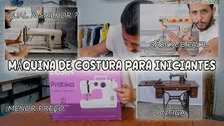 MÁQUINAS DE COSTURA PARA INICIANTES