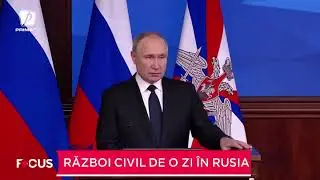 Revoltă eșuată a mercenarilor Wagner! Progojin, exilat în Belarus