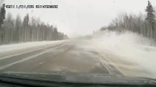 ДТП. 200 км/ч по снежной каше