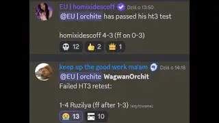 Failed High Tier 3 Test.