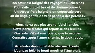 Ton cœur est fatigué des voyages ? - Charles Guérin lu par Yvon Jean