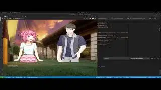 01 Flutter Visual Novel Engine Jenny with Flame Intro - jenny