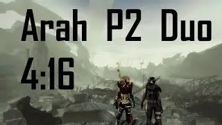 Guild Wars 2 - The Ruined City of Arah Path 2 Duo Unrestricted [4:16] - Thief PoV