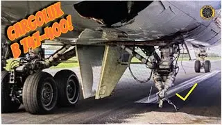 Cargolux B747-400 Landing Gear Failure 14 May 2023
