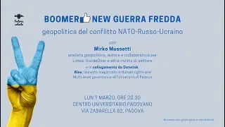 Geopolitica del conflitto NATO-russo-ucraino | con Mirko Mussetti | Dialoghi 2022