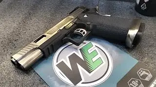 WE Airsoft 2011 5.1 Hi-Capa T-Rex unboxing and testing #airsoft