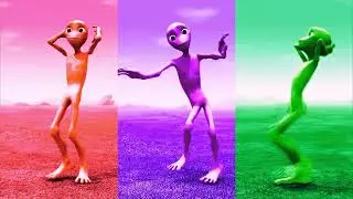 Green Alien / Dance Alien Green / Comedy Video Dance Green Alien