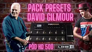 David Gilmour Pack Presets - Pod Hd 500 - Pink Floyd