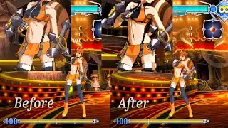 BlazBlue Centralfiction Pixelated/Jaggy Character Sprites Fix On PC