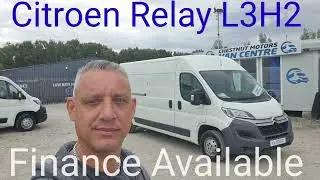 Citroen Relay Enterprise Van For Sale L3H2 LWB 2017 ULEZ Compliant Euro6 Air Con Finance Delivery