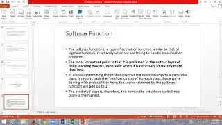 Activation function part-02