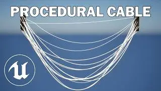 Procedural Cable Tool in Unreal Engine 5