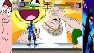 MUGEN Peter Griffin vs Sub-Zero