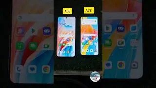 OPPO A78 VS OPPO A58!! PROCESSOR!!LOOK!!FEEL