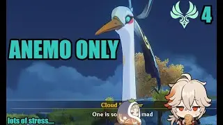 [Genshin Impact] Anemo Only (Ep.4): Bested By A Bird...