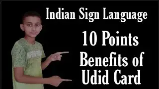 Benefits of Udid Card Deaf (ISL) #udid #deaf #udidcard