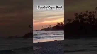 Sunset at Laguna Beach #sunset #sunsets #lagunabeach