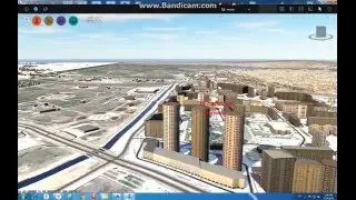 InfraWorks 360 визуализация (aktau-aktobe)