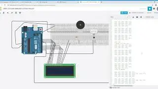 Circuits JORDY LCD GAME EMBEDDED SYSTEMS PROJECT   Tinkercad