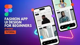 Fashion / Clothing E-commerce App Design in Figma - UI Tutorial #figma #ui