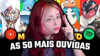 TOP 50 MÚSICAS de ANIME em 2024 🥵 SÓ PEDRADA - Spotify e YT music