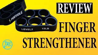 How to use FINGER BANDS - Portholic finger strengthener review