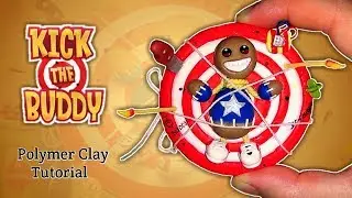 KICK THE BUDDY | Polymer Clay Tutorial