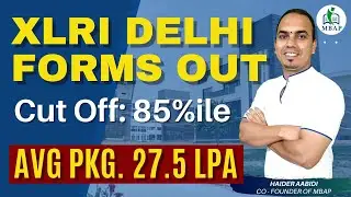 XLRI Delhi. Avg Pkg. 27.5 LPA. Cut Off. 85%ile