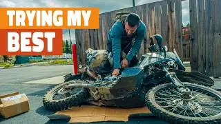 ATTEMPTING to FIX my Motorcycle in an Alaskan Parking Lot... 🇺🇸 | Ep 29