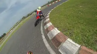 Suzuki RMX450Z motard - Kartodromo cecina GOPRO