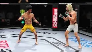 UFC 4 | Bruce Lee vs. Anastasia Nova (HOT MODEL) (EA Sports UFC 4)