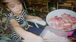 Все сама.