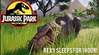 T Rex Relaxing Sleep for 1 HOUR | Jurassic Park 30th anniversary [ASMR] SLEEPING SOUNDS